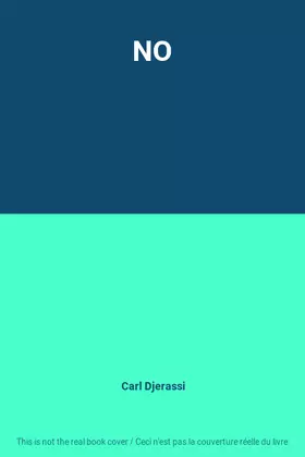 Couverture du produit · NO
