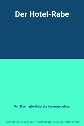 Couverture du produit · Der Hotel-Rabe