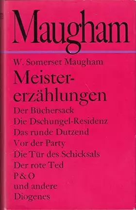 Couverture du produit · Meistererzählungen