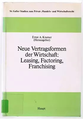 Couverture du produit · Neue Vertragsformen der Wirtschaft: Leasing, Factoring, Franchising
