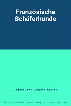 Couverture du produit · Französische Schäferhunde