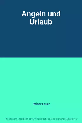 Couverture du produit · Angeln und Urlaub