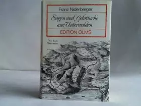 Couverture du produit · Sagen und Gebräuche aus Unterwalden
