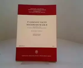 Couverture du produit · P. Corneli Taciti Historiarum Libri II