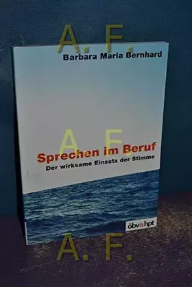 Couverture du produit · Sprechen im Beruf