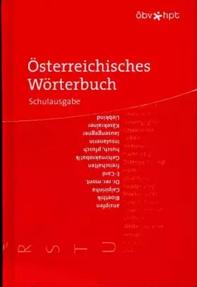 Couverture du produit · Österreichisches Wörterbuch. Schulausgabe