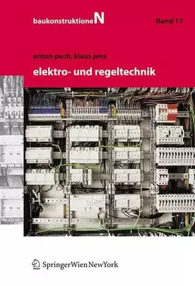 Couverture du produit · Baukonstruktionen Vol 1 -17: Elektro- und Regeltechnik