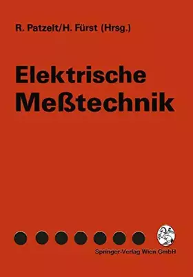 Couverture du produit · Elektrische Meßtechnik