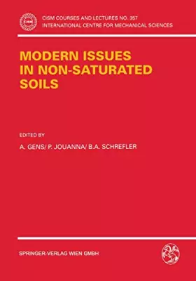 Couverture du produit · Modern Issues in Non-Saturated Soils