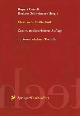 Couverture du produit · Elektrische Messtechnik