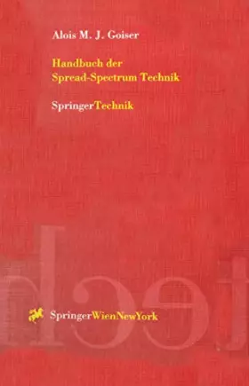 Couverture du produit · Handbuch der Spread-Spectrum Technik
