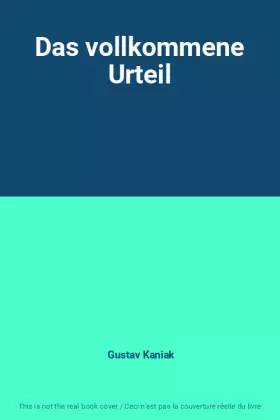 Couverture du produit · Das vollkommene Urteil