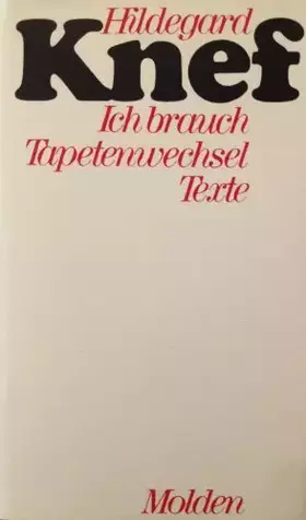 Couverture du produit · Ich brauch Tapetenwechsel. Texte