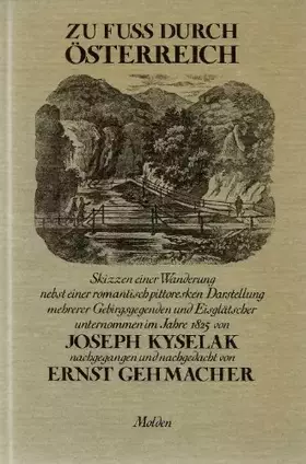 Couverture du produit · Zu Fuss durch Österreich