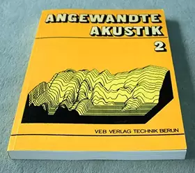 Couverture du produit · Angewandte Akustik.2