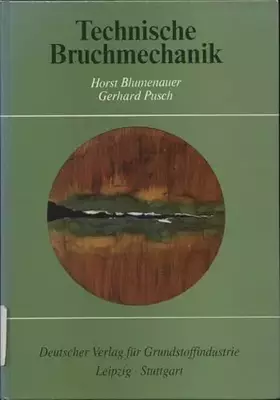 Couverture du produit · Technische Bruchmechanik