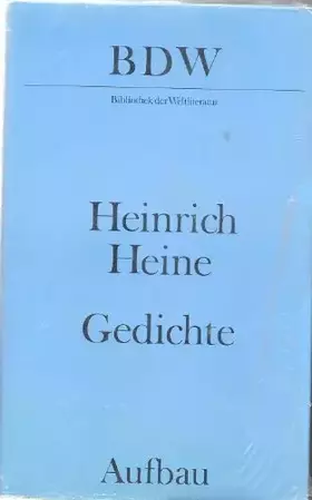 Couverture du produit · Gedichte