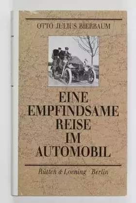 Couverture du produit · Eine empfindsame Reise im Automobil