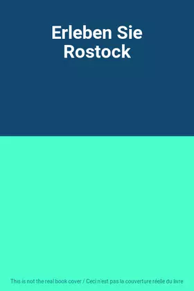 Couverture du produit · Erleben Sie Rostock