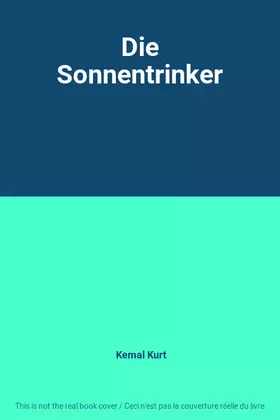 Couverture du produit · Die Sonnentrinker