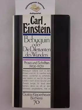 Couverture du produit · BEBUQUIN ODER DIE DILETTANTEN DES WUNDERS