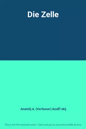 Couverture du produit · Die Zelle
