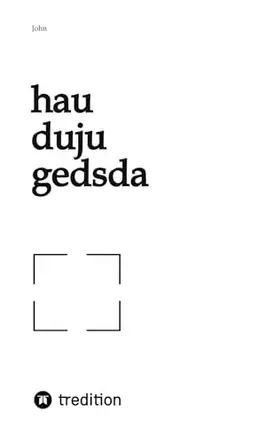 Couverture du produit · hau duju gedsda: DE