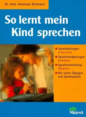 Couverture du produit · So lernt mein Kind sprechen