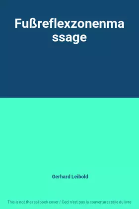 Couverture du produit · Fußreflexzonenmassage