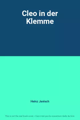 Couverture du produit · Cleo in der Klemme