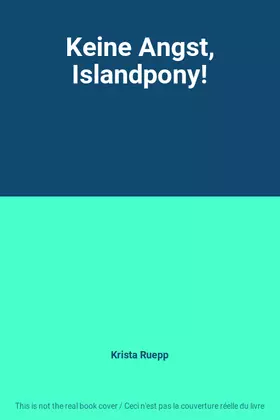 Couverture du produit · Keine Angst, Islandpony!