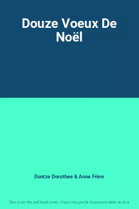 Couverture du produit · Douze Voeux De Noël