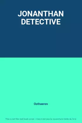 Couverture du produit · JONANTHAN DETECTIVE