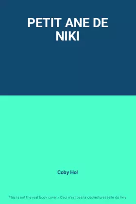 Couverture du produit · PETIT ANE DE NIKI