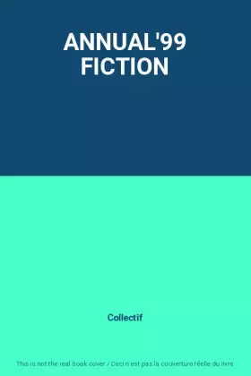 Couverture du produit · ANNUAL'99 FICTION