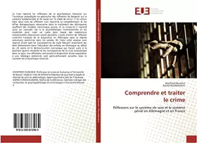 Couverture du produit · Comprendre et traiter le crime