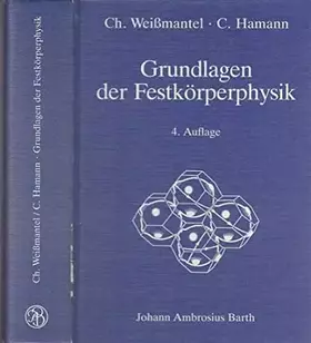 Couverture du produit · Grundlagen der Festkörperphysik