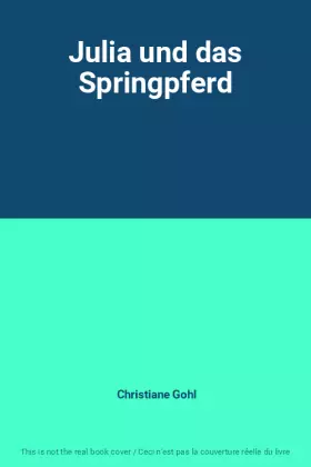 Couverture du produit · Julia und das Springpferd