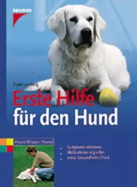 Couverture du produit · Erste Hilfe für den Hund