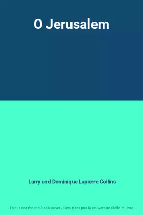 Couverture du produit · O Jerusalem