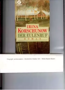 Couverture du produit · Der Eulenruf