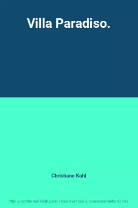 Couverture du produit · Villa Paradiso.
