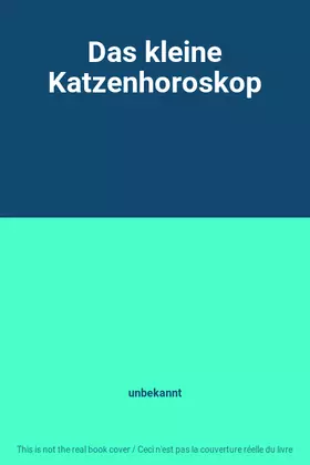 Couverture du produit · Das kleine Katzenhoroskop