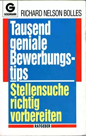Couverture du produit · Tausend geniale Bewerbungstips
