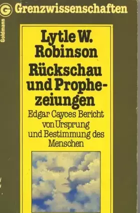 Couverture du produit · Rückschau und Prophezeiungen