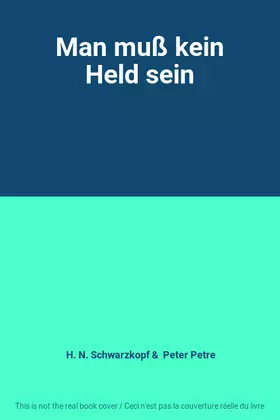 Couverture du produit · Man muß kein Held sein