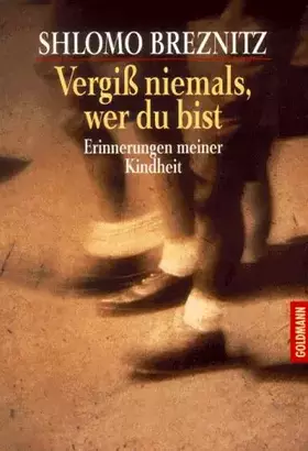 Couverture du produit · Vergiß niemals, wer du bist