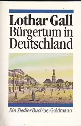 Couverture du produit · Bürgertum in Deutschland