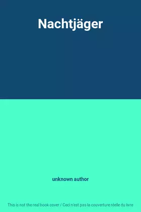 Couverture du produit · Nachtjäger