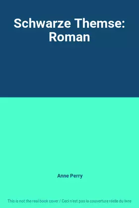 Couverture du produit · Schwarze Themse: Roman